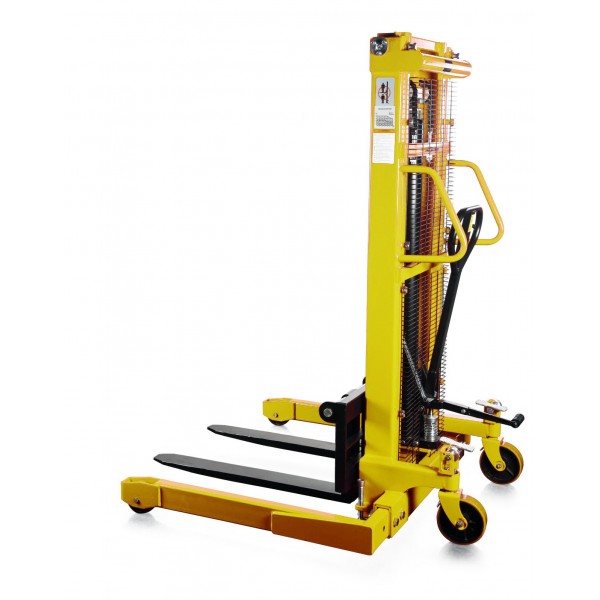 Straddle Leg Stacker SFH-1025AG 2.5M Lift 1000KG with Hand and Foot Pump